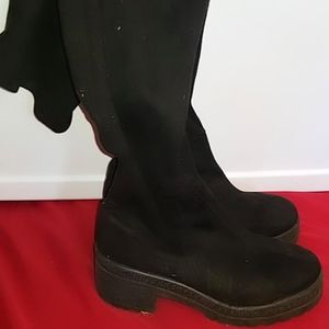 Topshop thigh high boots